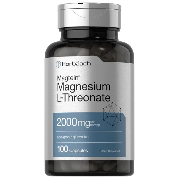 Magnesium L-Threonate Supplement 2000mg 100 Capsules Q446718