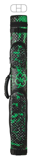 Green 2x2 Pool Cue Case A8958