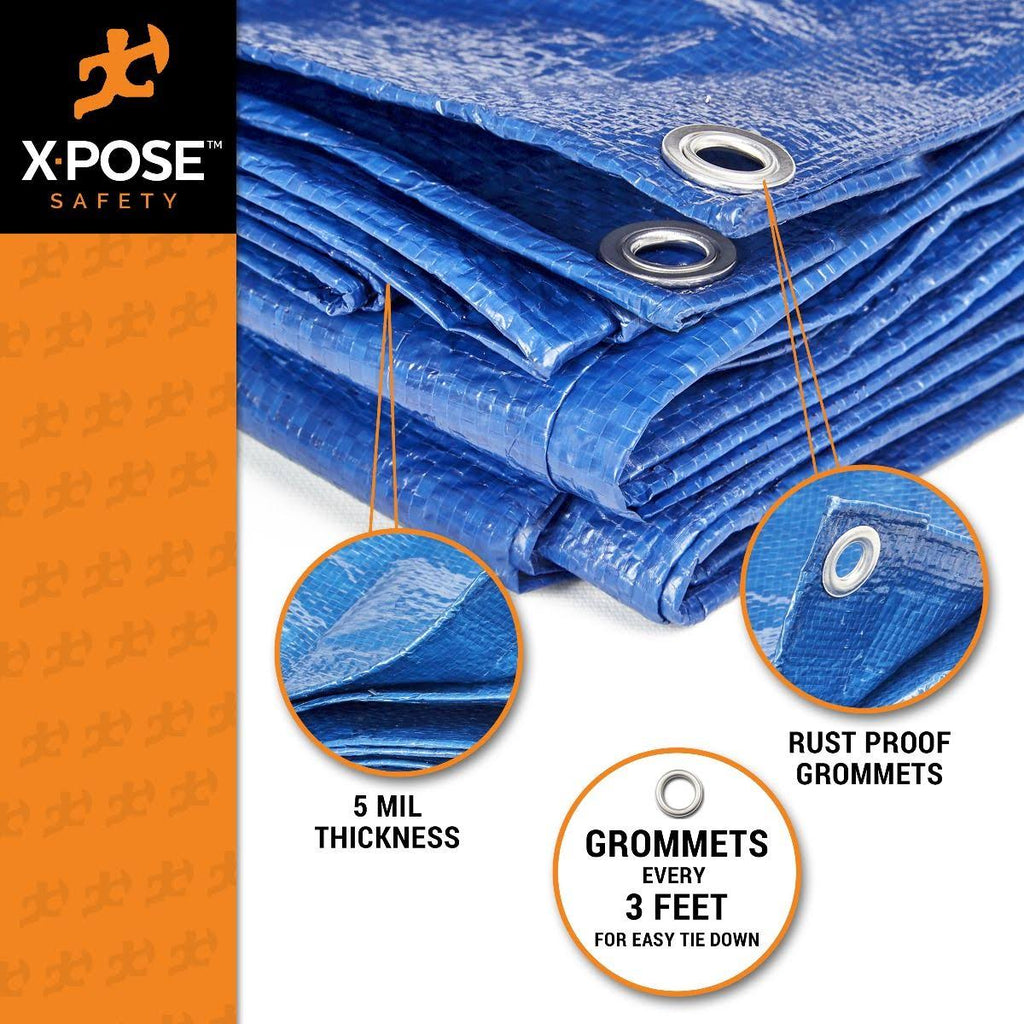 Blue Poly Tarps 20 x 25 Case of 4 P248