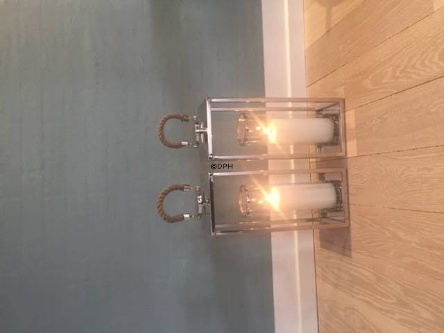 LED Pillar Candle 7.8 x 20 cm, Nordic White X805