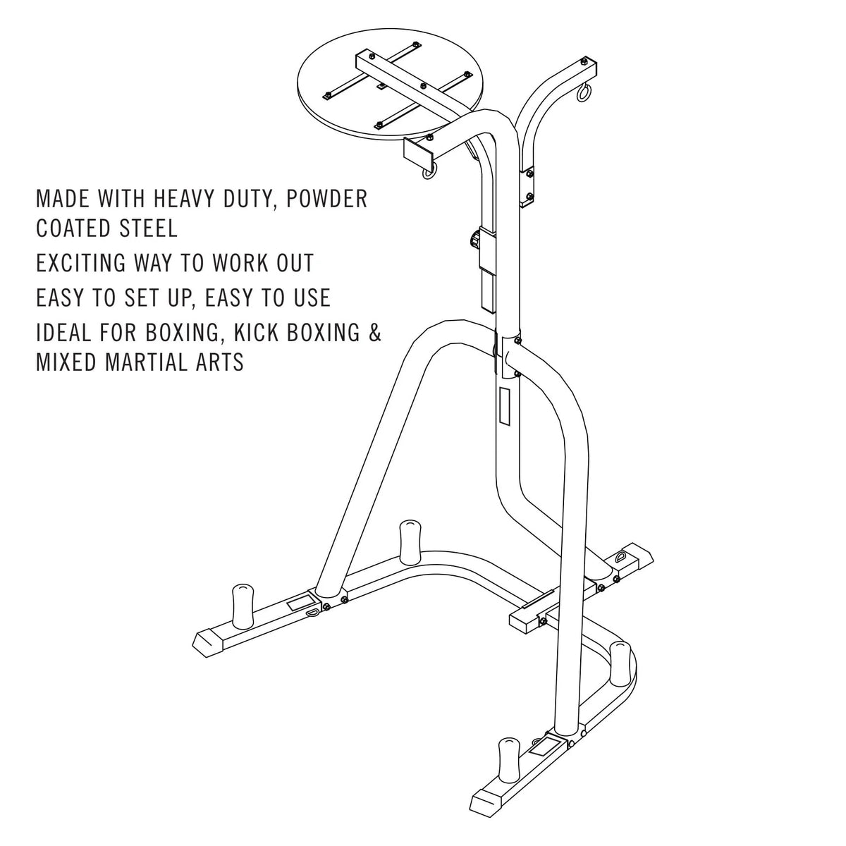 Heavy Duty Punching Bag Stand Q807