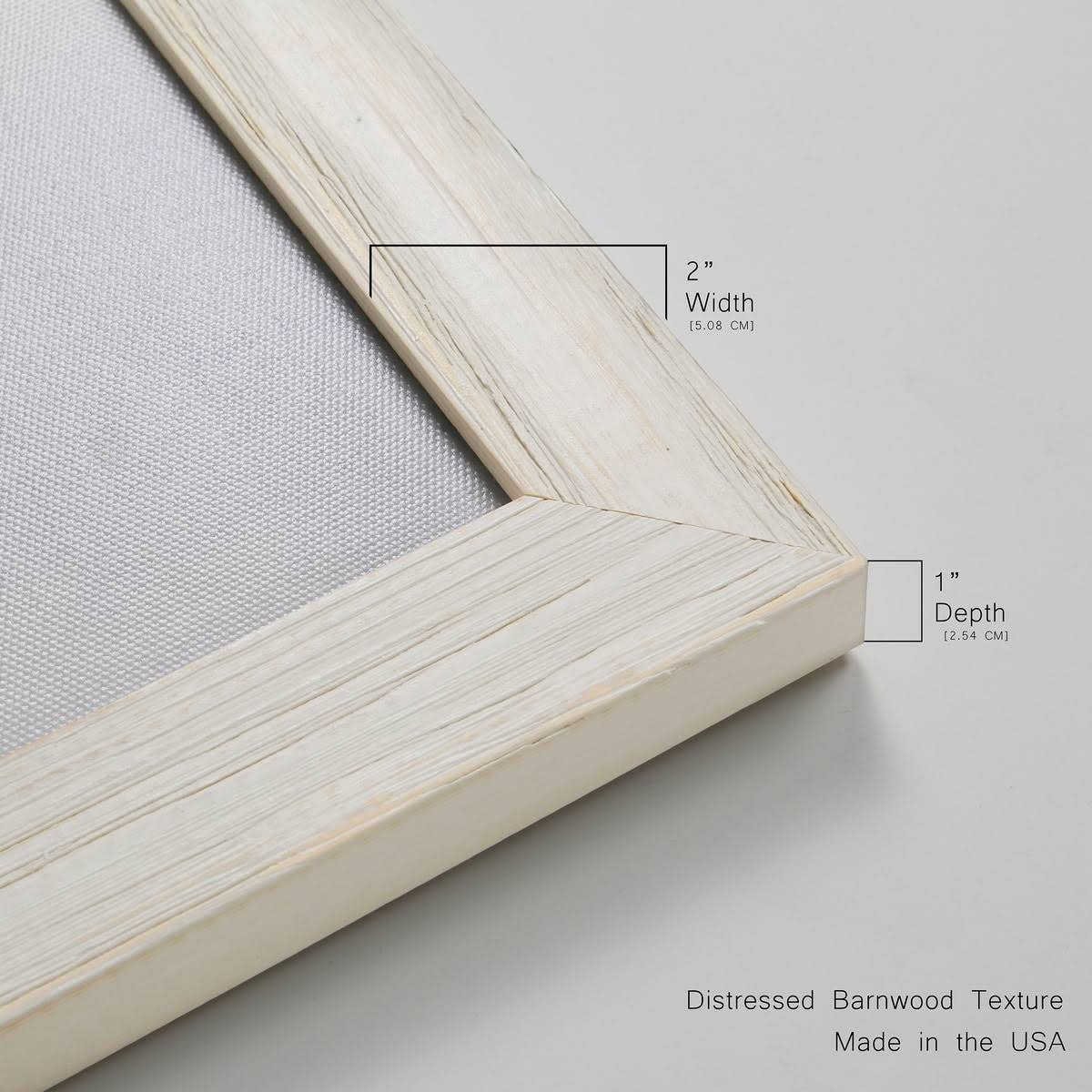 Framed Canvas - 31.5x31.5 - Walnut T62617