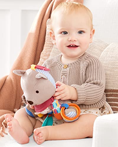 Baby Activity and Teething Toy with Rattle and Textures L7422