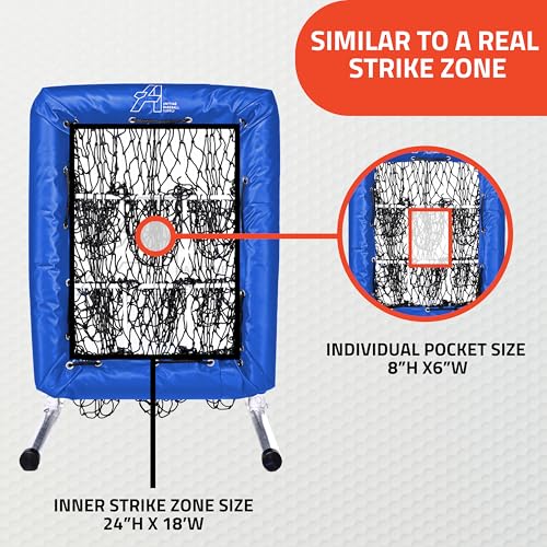 Baseball Pitching Net with Strike Zone A1179