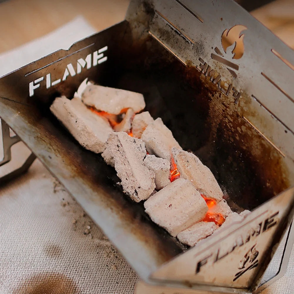Detachable Stainless Steel Camping Stove C8328