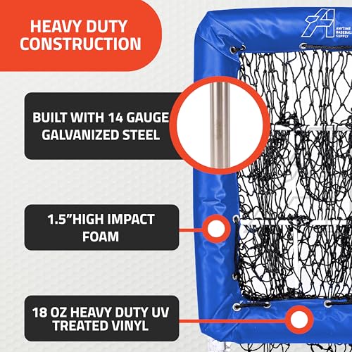 Baseball Pitching Net with Strike Zone A1179