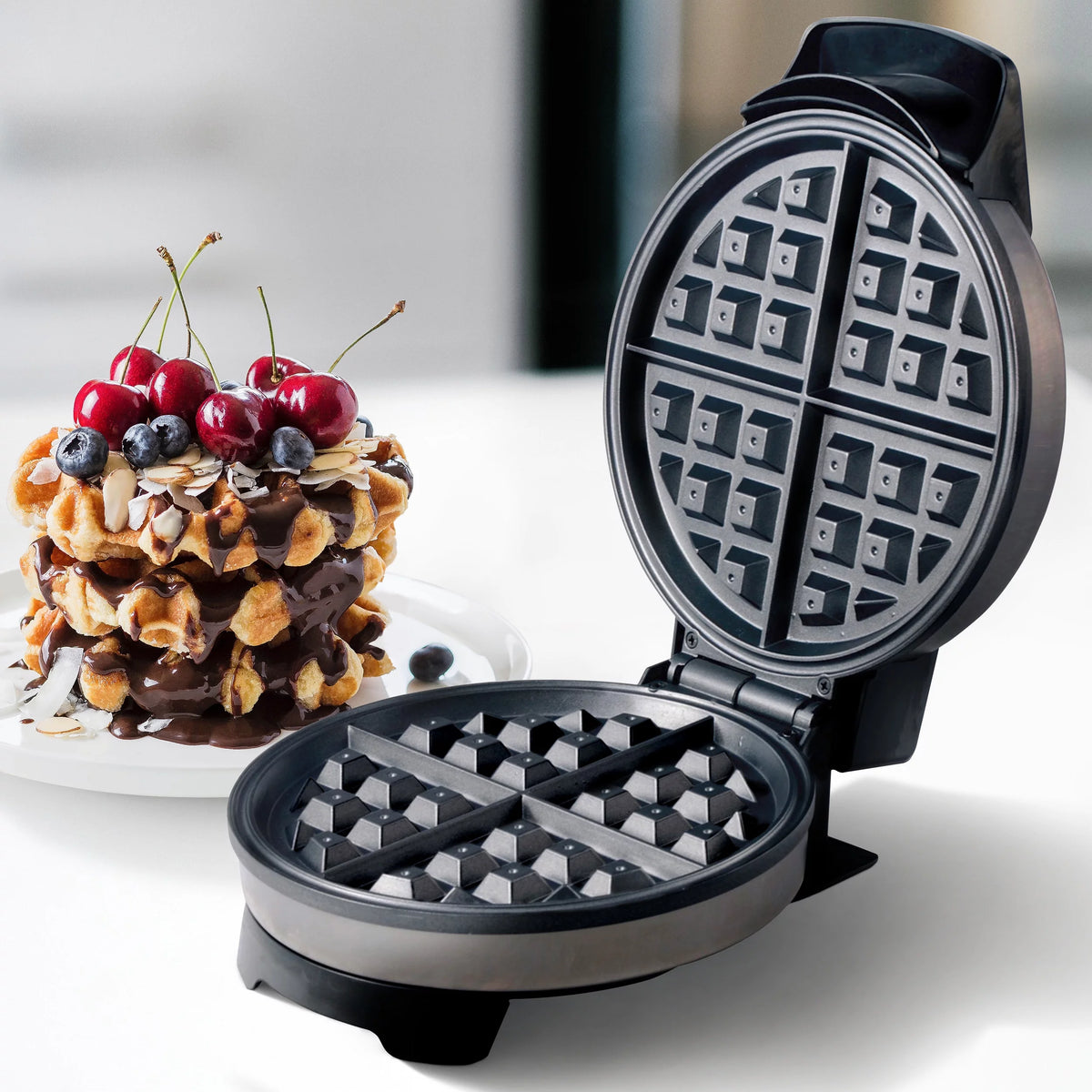7" Nonstick Belgian Waffle Maker X5504
