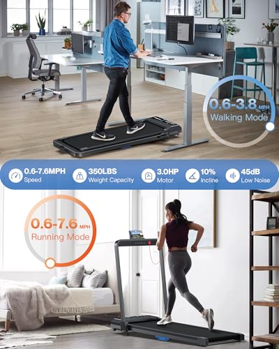 10% Incline Walking Pad Treadmill H9537