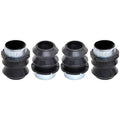 Front Disc Brake Caliper Rubber Bushing Kit with Seals, Black N693445