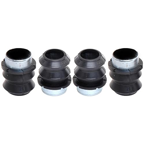 Front Disc Brake Caliper Rubber Bushing Kit with Seals, Black N693445
