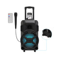 Rechargeable Bluetooth Speaker with 8in. Subwoofer and Microphone F847