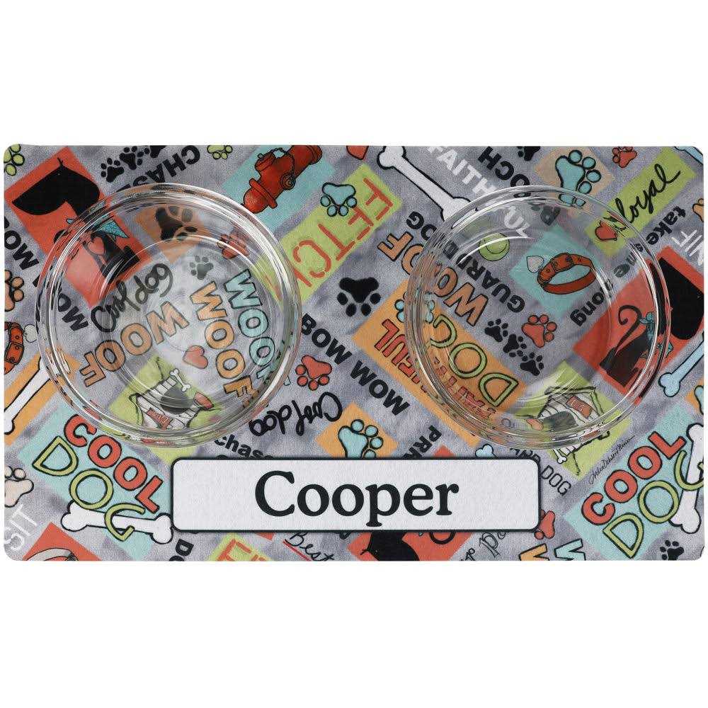 Personalized Pet Bowl Placemat C32209