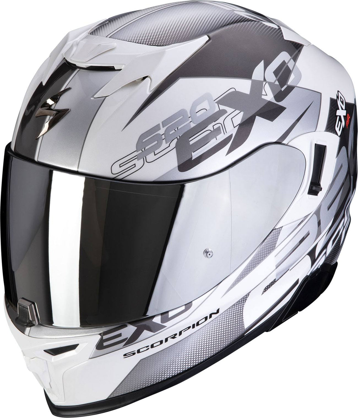 White / Silver Helmet Size XL Y144552