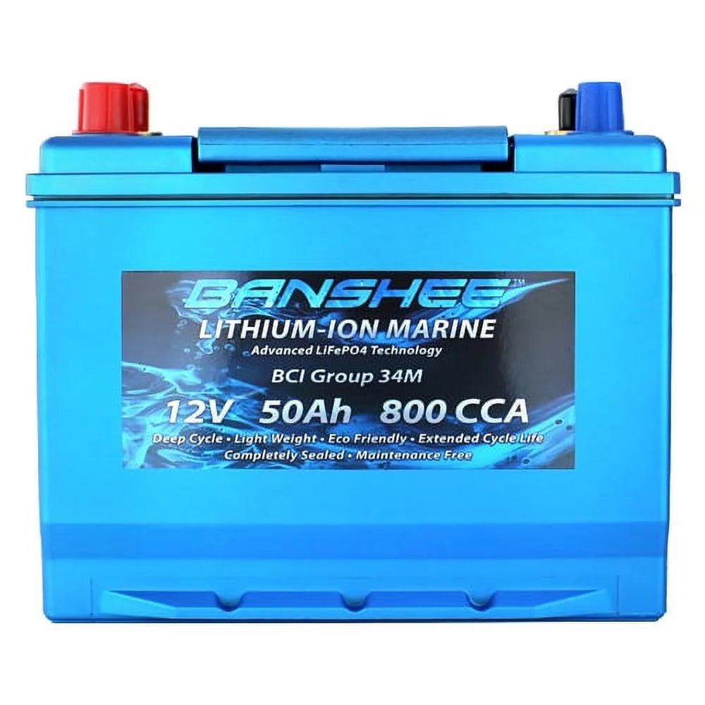 Group 34 LiFeP04 Deep Cycle Battery C4706