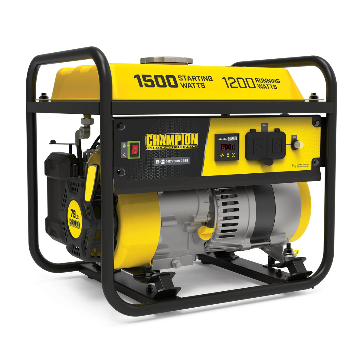 1500/1200 Watt Portable Generator Z4222