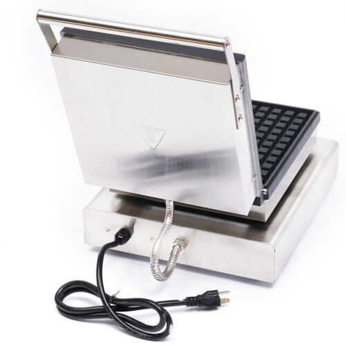 Nonstick Square Commercial Waffle Maker Q890
