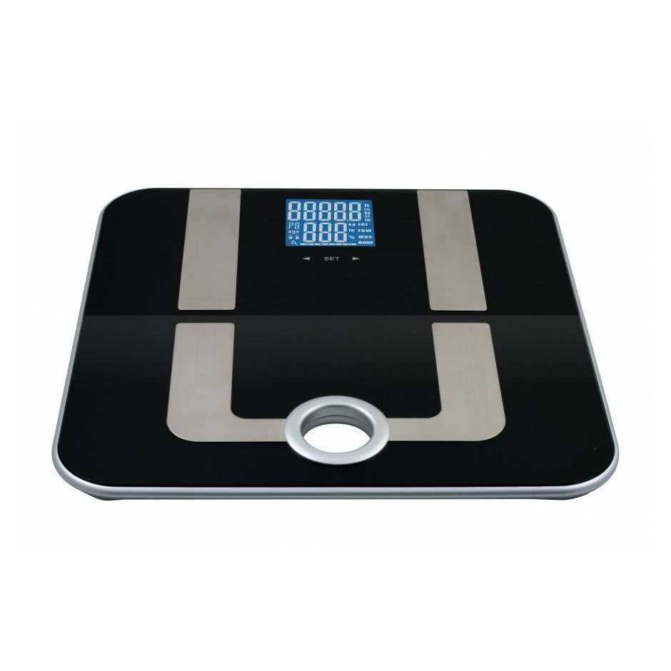 Stainless Steel Black Glass Scale Y330