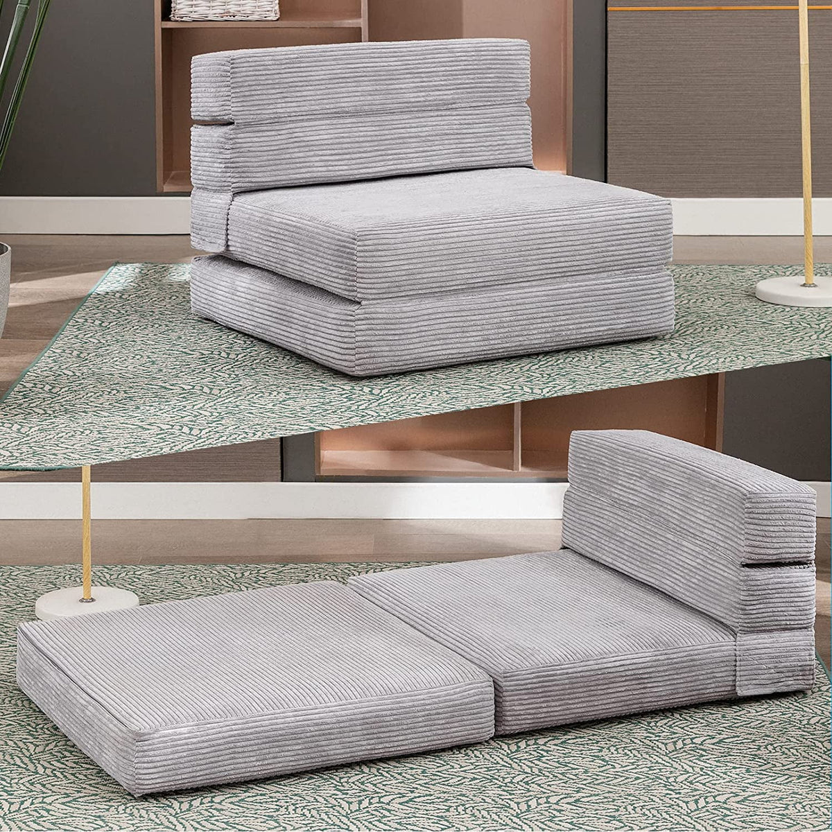 Convertible Memory Foam Futon Sofa Bed B33079