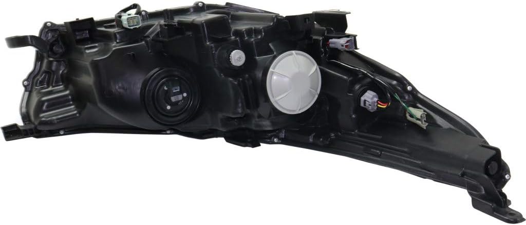 Headlight Assembly Pair for Toyota Highlander 2017 2018 2019 Driver and Passenger Side Clear Chrome B1369
