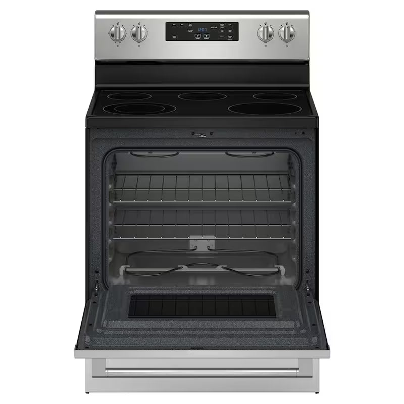 5 Element Freestanding Electric Range in Stainless Steel H501