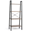 4-Tier Ladder Storage Rack Bookcase W9432
