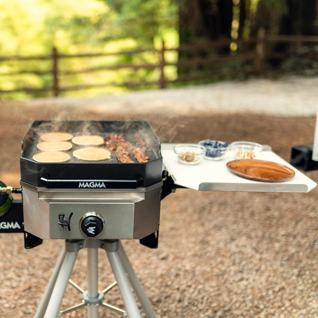 Single Burner Camping Stove with Grill Top & Griddle Top R24332