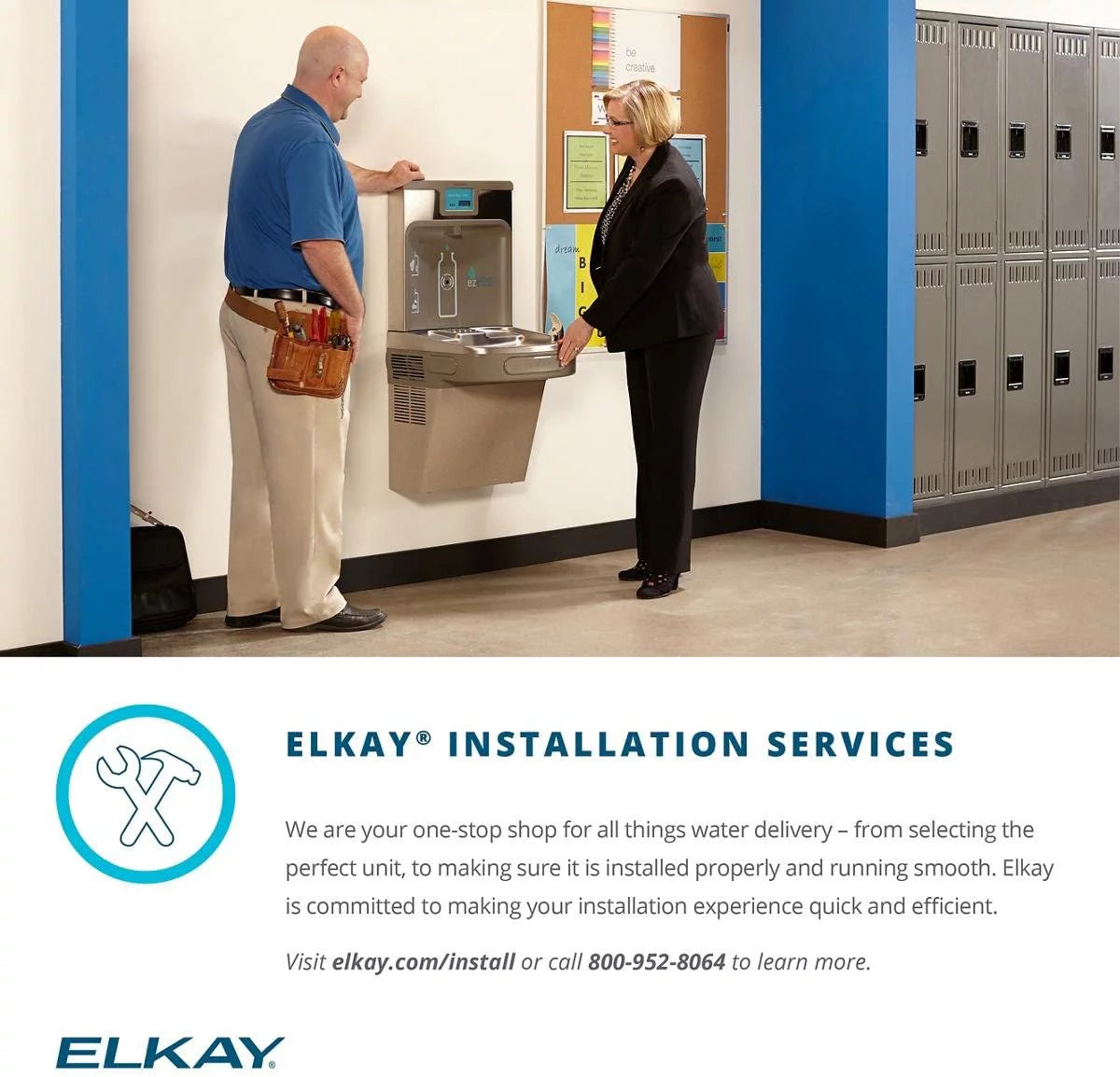 Wall Mount ADA Water Cooler E413