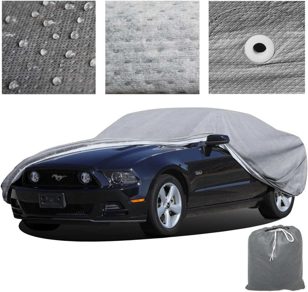Water Resistant 5 Layers Car Cover C37459