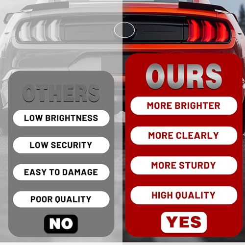 LED Tail Lights Assembly with Clear Lens Black Housing J233163