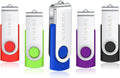 100 Pack 4GB USB Flash Drive with LED Indicator and Lanyards T372