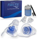 Flex-Fit Earplugs, Noise Reduction Earplugs, Includes 2 Sizes A230