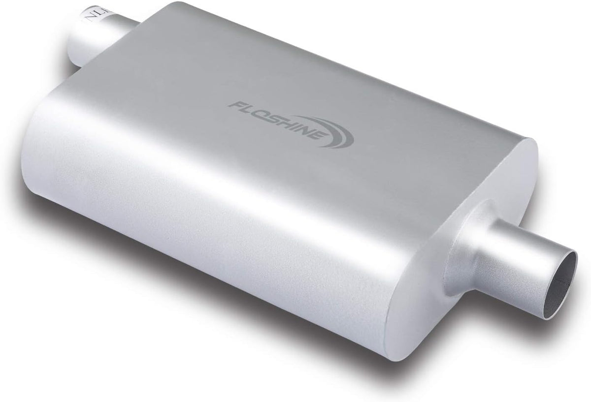 2 inch Inlet/Outlet Dual Chamber Muffler Pack of 2 D316297