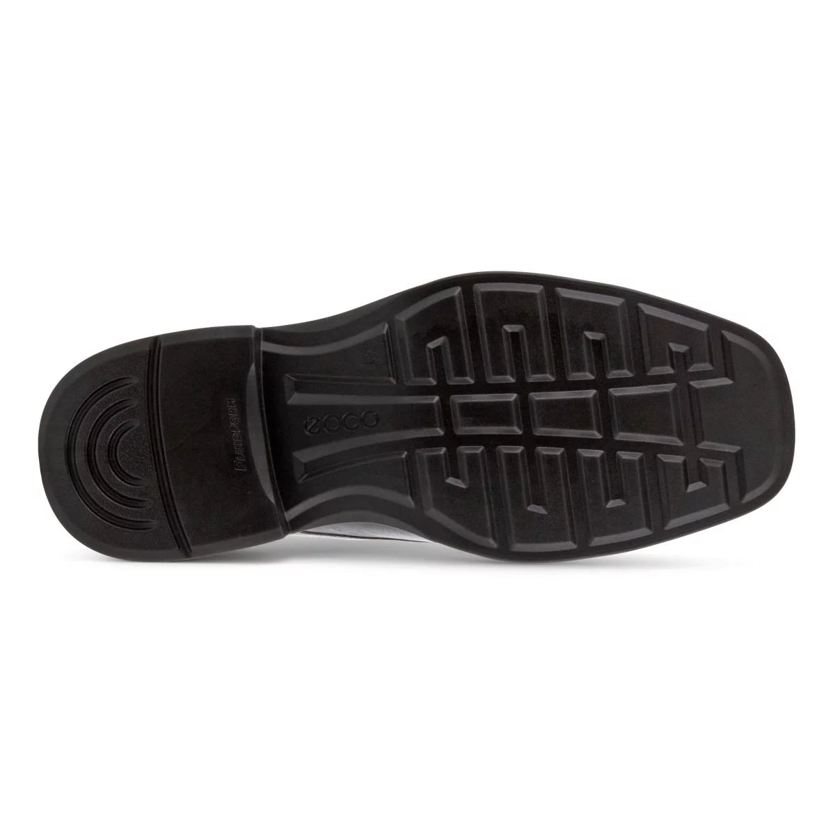 Mocha Leather Plain Toe Tie Shoes J2840