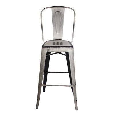 White 30x22 Bar Stool M3894