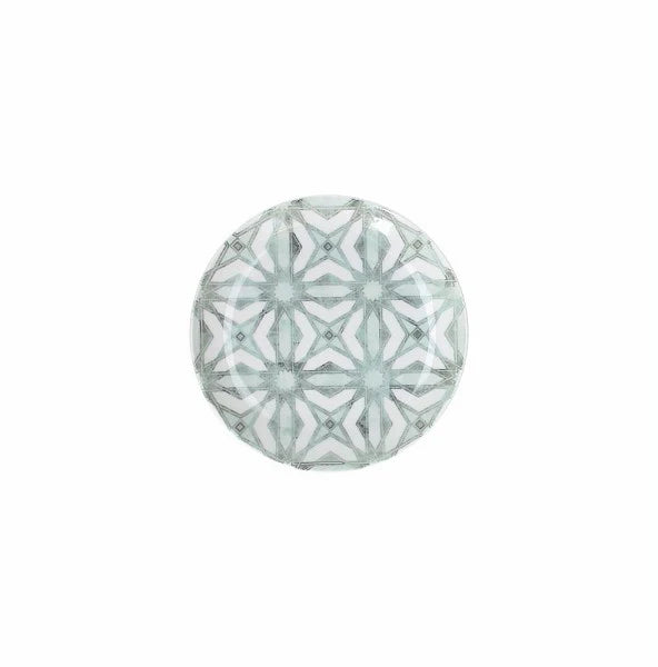 Teal 20cm Coupe Dessert Plate N923