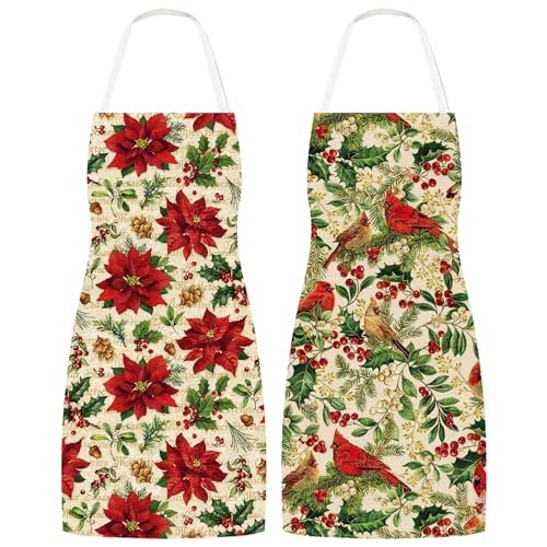 Christmas Aprons Set of 2 U68844
