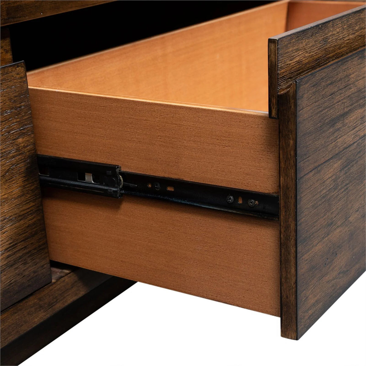 Modern Wood TV Console in Mahogany A690722