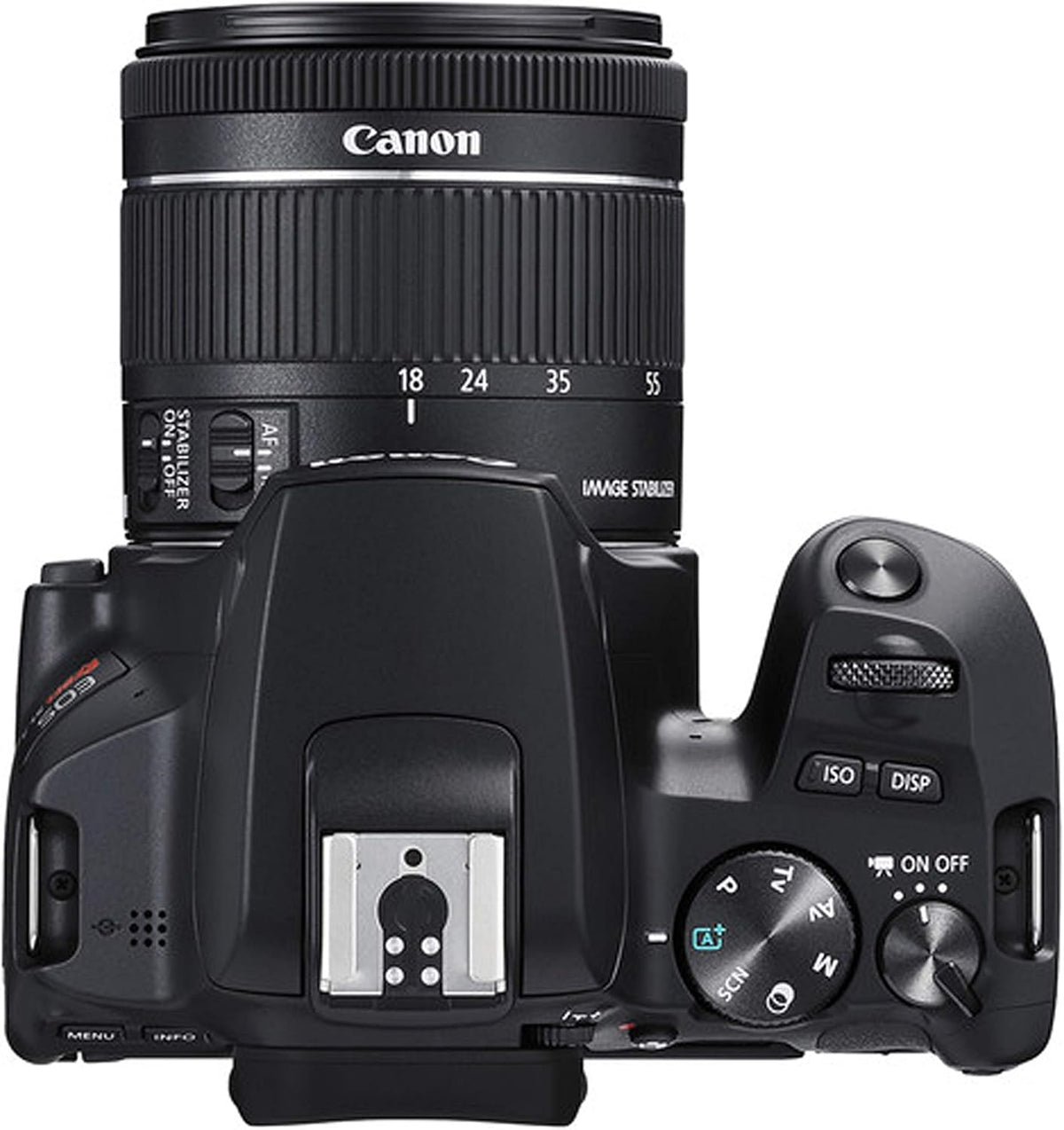 DSLR Camera with 18-55mm and 55-250mm and 420-800mm Lenses 64GB Memory Case Tripod Flash Remote 38pc Bundle E438138
