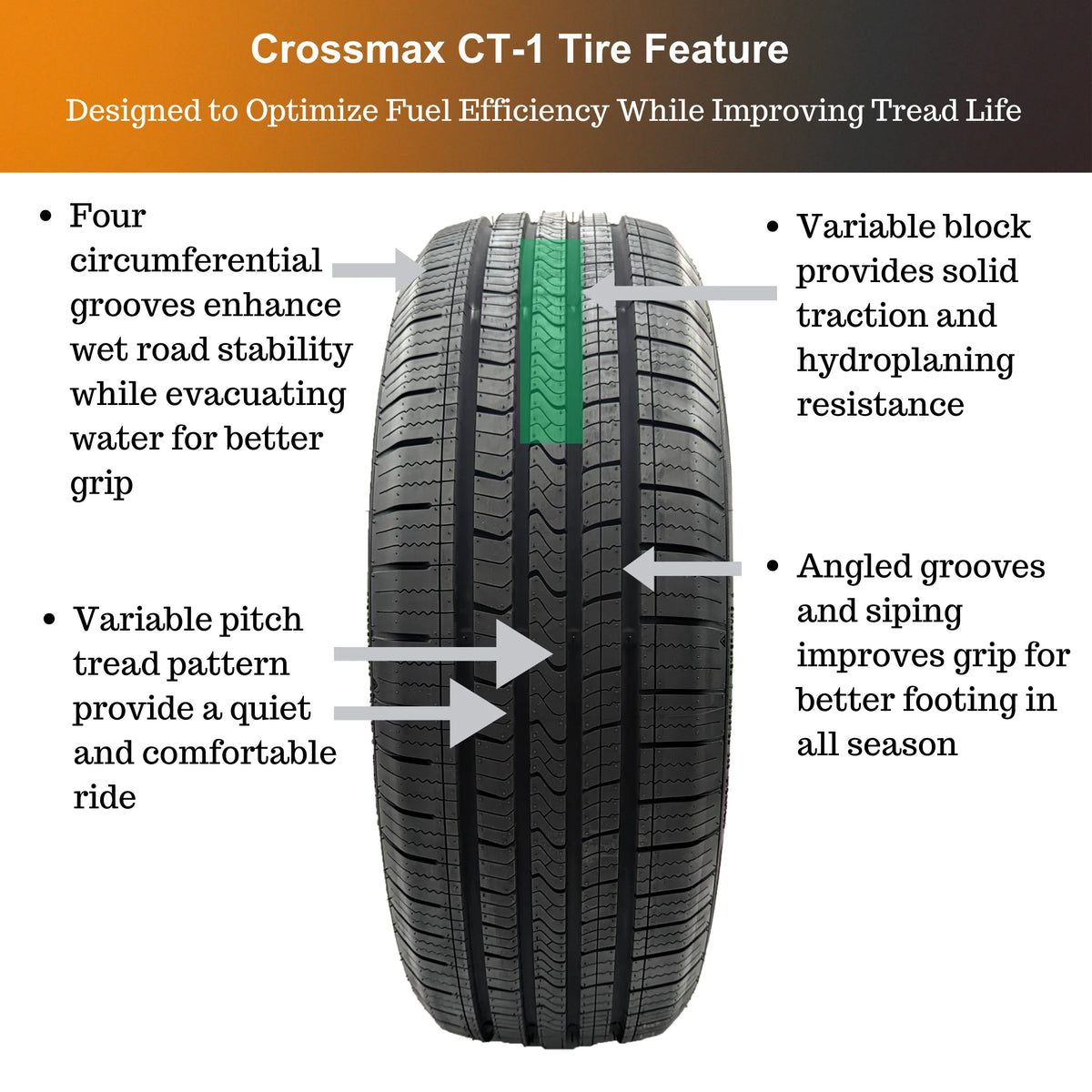 205/60R16 92V XL All-Season Tire W847