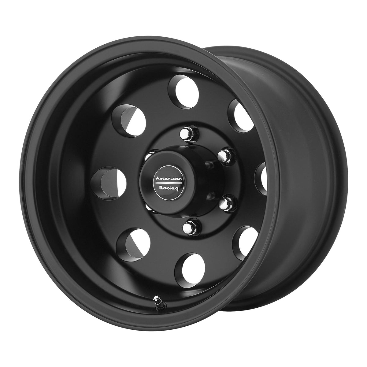 Black 16x8 5x114.30 Wheel M27480