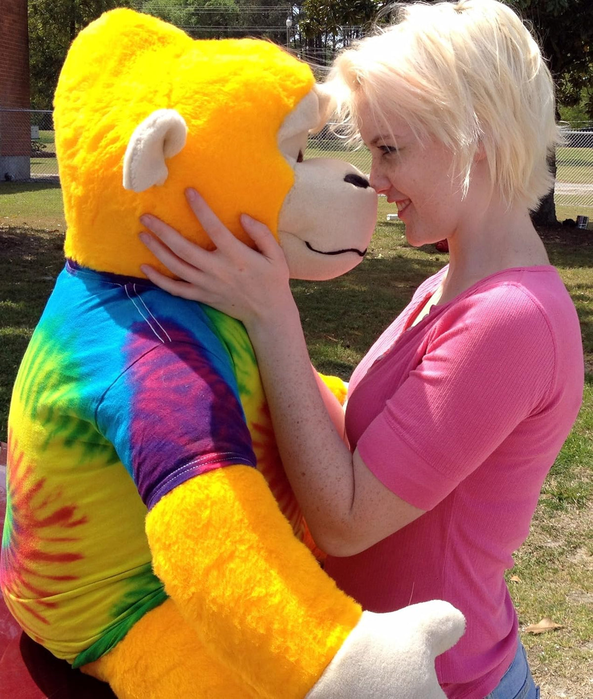 Yellow Plush Monkey 40-inches Tall V355