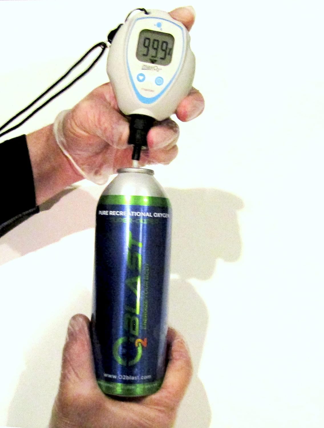 99.7% Pure Oxygen Supplement, 9 Liter Portable Oxygen Can, 6 Pack, Natural, Pack of 2 C965
