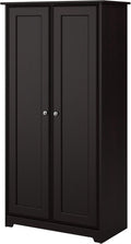 Espresso Oak Tall Storage Cabinet with Doors G511