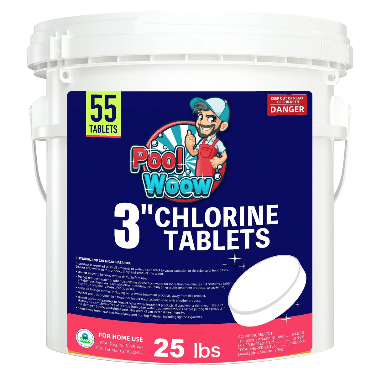 3 inch Chlorine Tablets E72128