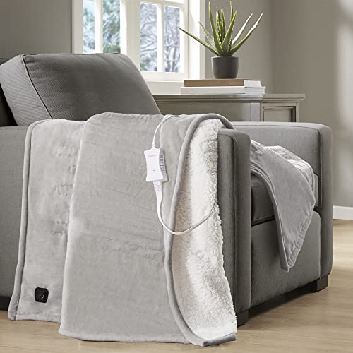 Reversible Electric Blanket, 50x60 Red Plaid I84981