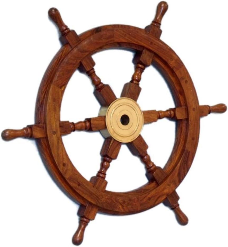 Decorative Ship Wheel 36 I868