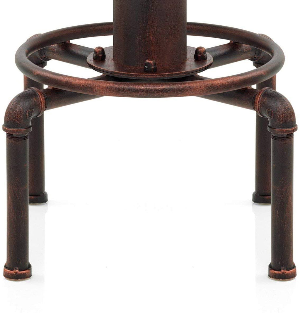 Red Bronze Industrial Bar Stool L90643