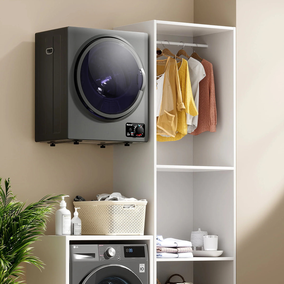 Compact Electric Laundry Dryer 1.5 cu.ft. V322854