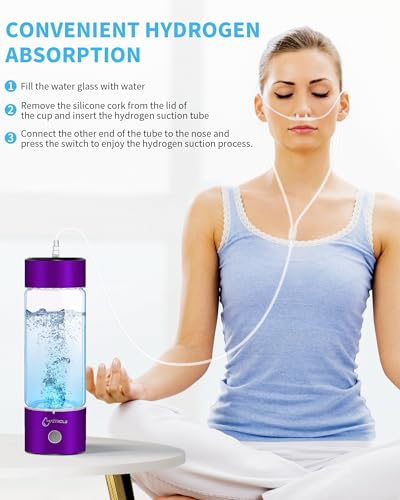 Hydrogen Water Bottle Generator with SPE PEM S274