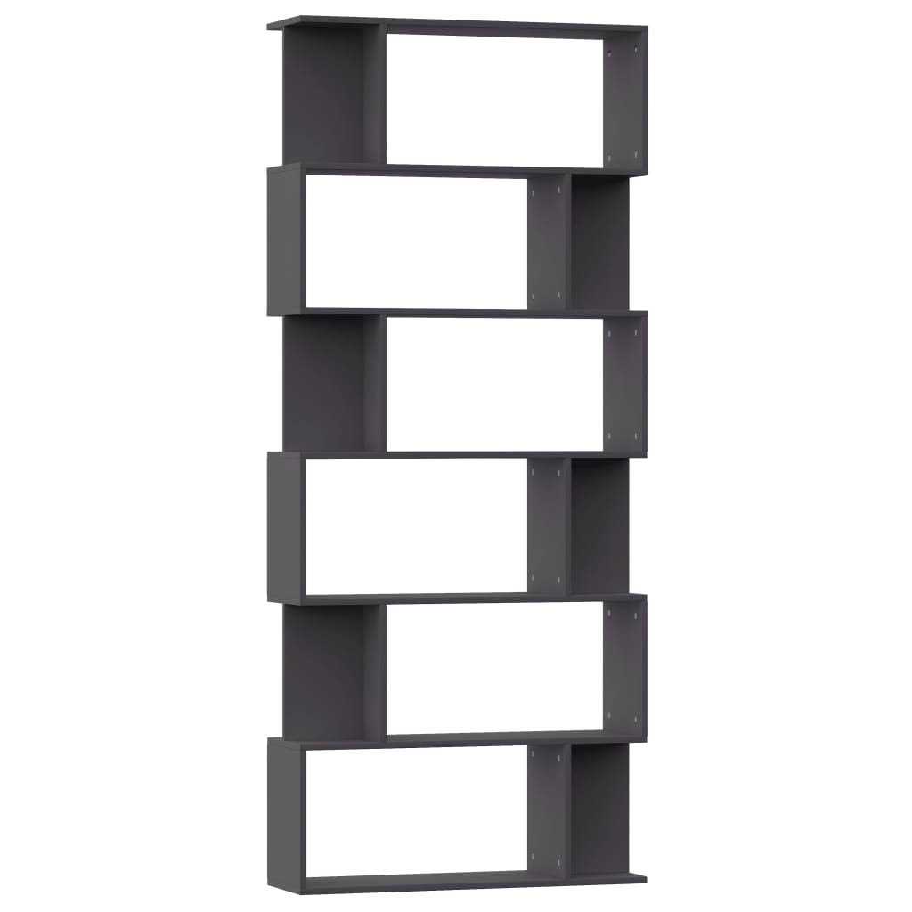White and Sonoma Oak Chipboard Book Cabinet Room Divider B2992